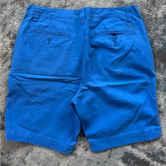 Chaps Bright Blue Cotton Shorts 34”w - Picture 2 of 3